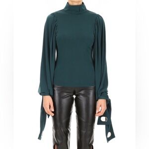SELF-PORTRAIT TOP WITH GOLD-TONE EYELETS 888